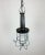 Black Vintage Industrial Bakelite Hanging Work Light, 1960s For Sale - Image 8 of 12