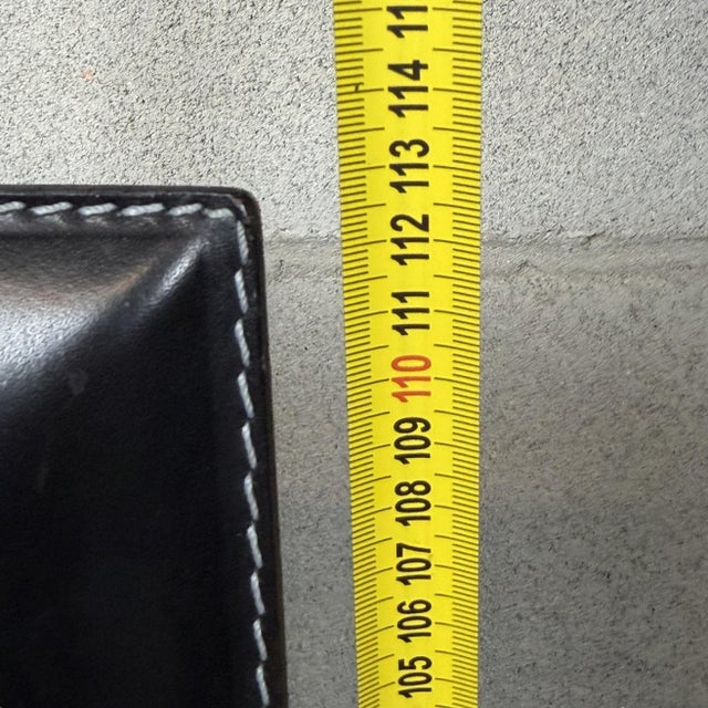 Modern Alice High Back Chair in Black Leather from Cattelan Italia For Sale - Image 10 of 11