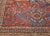 Late 19th Century Caucasian Soumak Rug, Handwoven Allover Geometric, Red & Blue, 5' x 7' For Sale - Image 14 of 17