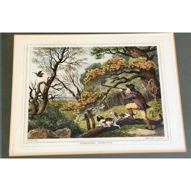 Rare Pristine 1798 Samuel Howitt Hunting Engravings-True First State- Set of 6 For Sale - Image 4 of 10