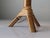 A mid-century handcrafted table lamp made of bamboo and rattan, dating from the 1950s. The piece is structured around a...