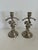 Baroque Pair of Antique Silver-Plated Cherub Figural Candlesticks, Circa 1930s Romantic Classical Revival Baroque Inspired For Sale - Image 3 of 10