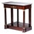 Empire Wall Console with Marble Top, 1800s For Sale