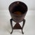 Antique English Brass-Bound Oak Barrel Plant Stand, 1890s For Sale - Image 6 of 9