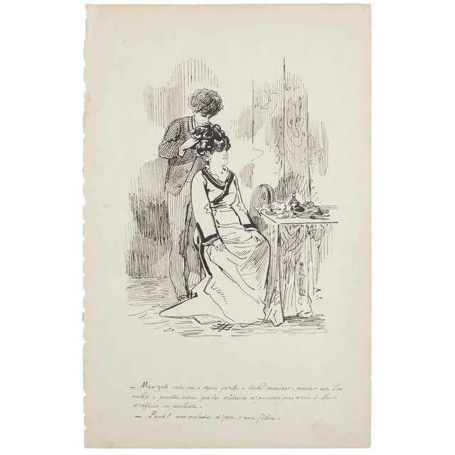 Scenographies - Set of 3 Original Lithographs by European Master Early 1900 Early 20th Century For Sale - Image 4 of 4