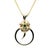 Contemporary Keith Davis Pendant Ring, Size 7.5 For Sale - Image 3 of 4
