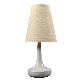 Model 1400 Lotte Lamp in Celadon Crackle Glaze For Sale