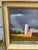 American 1960s Framed and Signed Landscape Oil Painting. For Sale - Image 3 of 8
