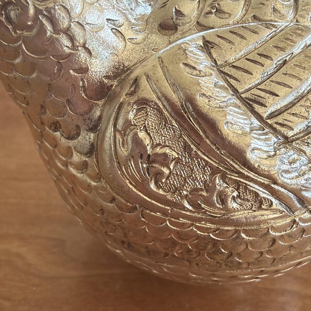 1980s Vintage Silver Tone Bird Trinket Boxes Pair Quail Partridge 2.75” For Sale - Image 5 of 5