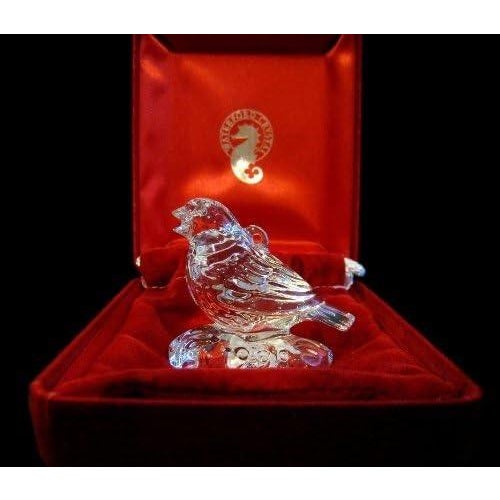 From Waterford’s Twelve Days of Christmas crystal series, this 1998 “Four Calling Birds” ornament sings with classic...