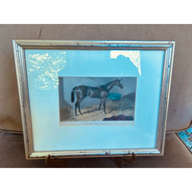 English Hand Colored Equestrian Engraving Circa 1818 For Sale - Image 3 of 6