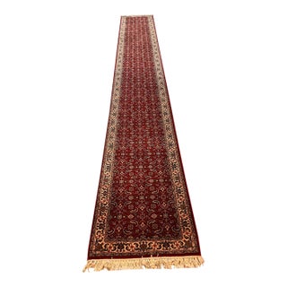 2ft 6in × 19ft 10in Traditional Floral Runner Rug For Sale