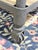 Wood Restoration Hardware Dutch Industrial Reclaimed Elm & Steel Square Coffee Table With Casters For Sale - Image 7 of 7