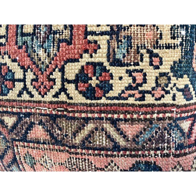 2010s Rug Fragment Pillow For Sale - Image 5 of 10