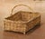 Early 20th Century French Wicker Market Basket With Twisted Handle For Sale - Image 4 of 9