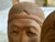 Vintage Japanese Kyogen Masks in Hand-Carved Wood, 1950s, Set of 2 For Sale - Image 9 of 15