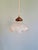 Holophane Pendant Light in Clear Grooved Glass, 1920s For Sale - Image 10 of 10