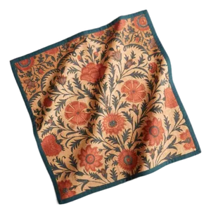 Kalamkari Dinner Napkins, Set of 4