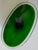 Mid-Century Modern Early 1950s Oval Green Glass Sommerso Console Bowl Attributed to Erickson Glass For Sale - Image 3 of 11