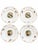 Antique Porcelain Fish Plates With Gold Detail, Set of 4, Circa 1890–1900 For Sale - Image 17 of 17
