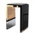 Not Yet Made - Made To Order "Stabilità" Bar Stool With Stainless Steel and Bronze For Sale - Image 5 of 8