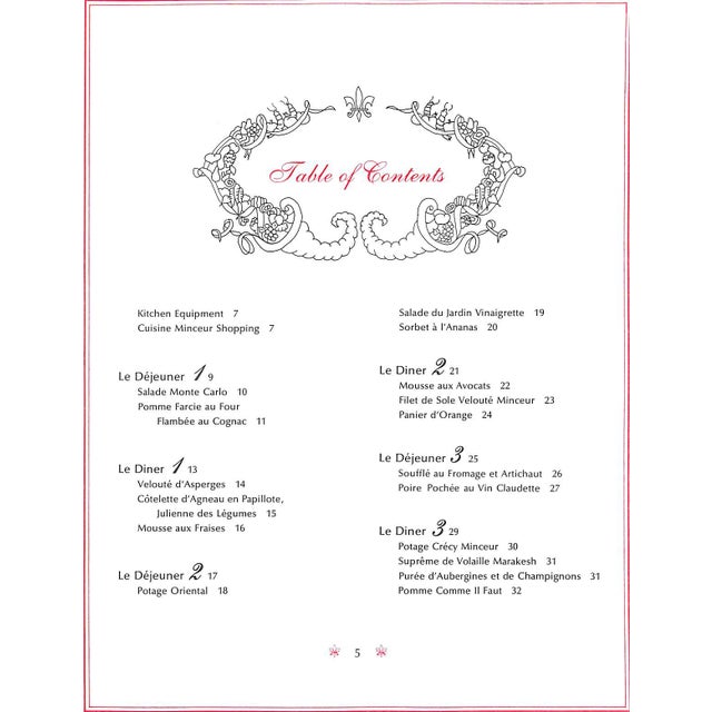 "Gourmet Minceur: A Week of Slimming Cuisine" 1977 Cox, Beverly For Sale In New York - Image 6 of 10