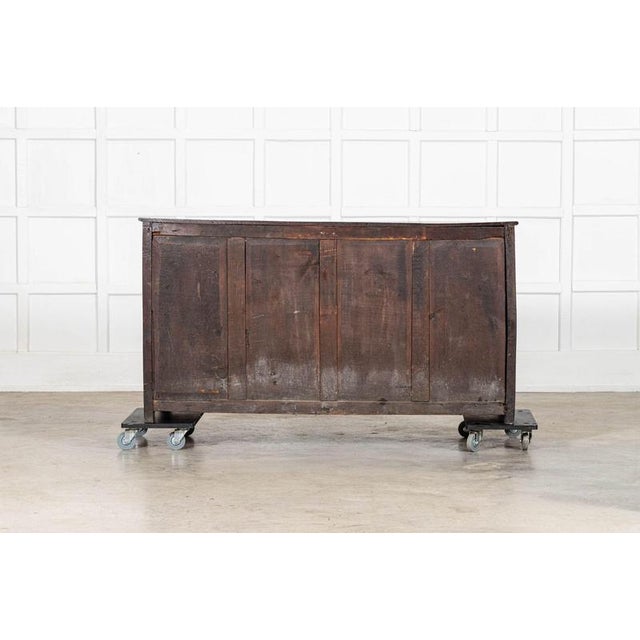 18th Century English Vernacular Oak Dresser Base, 1790s For Sale - Image 18 of 18