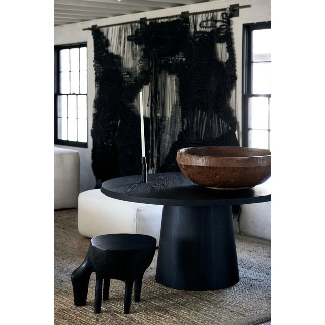 Contemporary Fiber Sculpture Naturally Nasty Goes Dark by Jacqueline Surdell For Sale In Chicago - Image 6 of 6