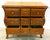 Antique Dutch Colonial Teak 9-Drawer Bombay Chest For Sale - Image 9 of 13