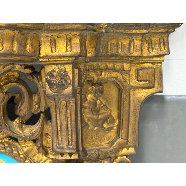 Antique French Gilt-Bronze Consoles, Pair For Sale - Image 11 of 12