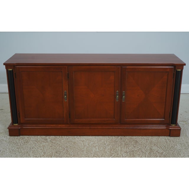 Age: Approx: 25 Years Old Details: Finish no.285 Medallion Collection Black Column Sides Quality Construction French...