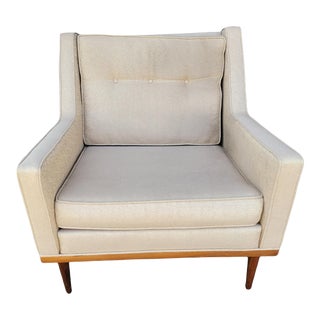1970s Milo Baughman for James Inc. Style Club Chair For Sale
