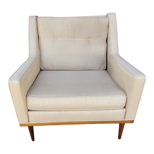 1970s Milo Baughman for James Inc. Style Club Chair For Sale