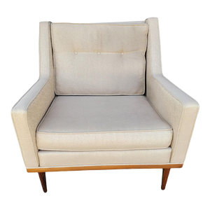 1970s Milo Baughman for James Inc. Style Club Chair