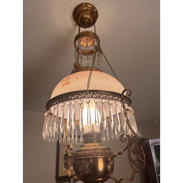 Antique hanging clearance lamps for sale