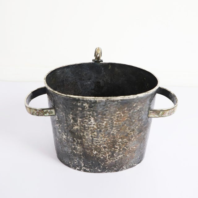 Silver Silver Plated Cooler by "Emilia Los Castillo" For Sale - Image 8 of 18