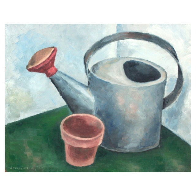 Mid Century Gardener's Still Life by Eleanor Perry For Sale - Image 4 of 5