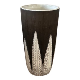 1950s Anna-Lisa Thomson for Upsala-Ekeby "Paprika" Vase For Sale