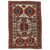 Antique Karachov Kazak Carpet, Handmade Wool, Pale Blue, Rust, Ivory, Geometric For Sale - Image 9 of 18