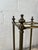 English Vintage English Brass Umbrella & Cane Stand With Urn Finials For Sale - Image 3 of 9