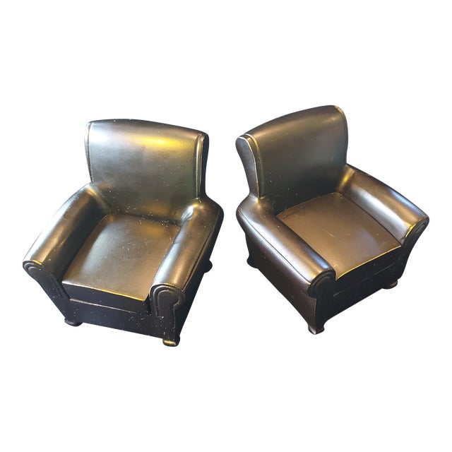 Vintage Pottery Barn Manhattan Chair Bookends a Pair Chairish