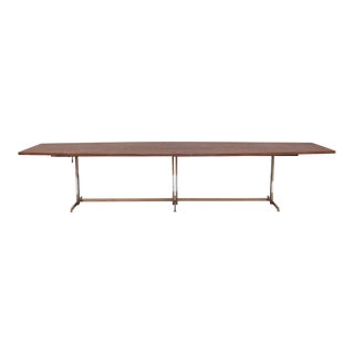 1970s Monolithic Modern Dining Table For Sale