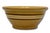 Nice Antique Thick & Heavy 9.25 Inch Brown & White Banded Yellow Ware Kitchen Batter Mixing Bowl Late 1800s For Sale - Image 12 of 14