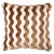 Modern Schumacher X Miles Redd The Wave 20" Pillow in Camel For Sale - Image 3 of 3