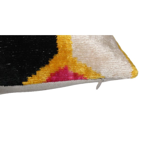 2020s Contemporary Multi Color Hand Made Turkish Pillow 16 X 16 For Sale - Image 5 of 8