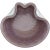 Vintage Barbini Murano White Over Purple Gold Flecks Italian Art Glass Bubbles Bowl Ashtray For Sale In Orlando - Image 6 of 6