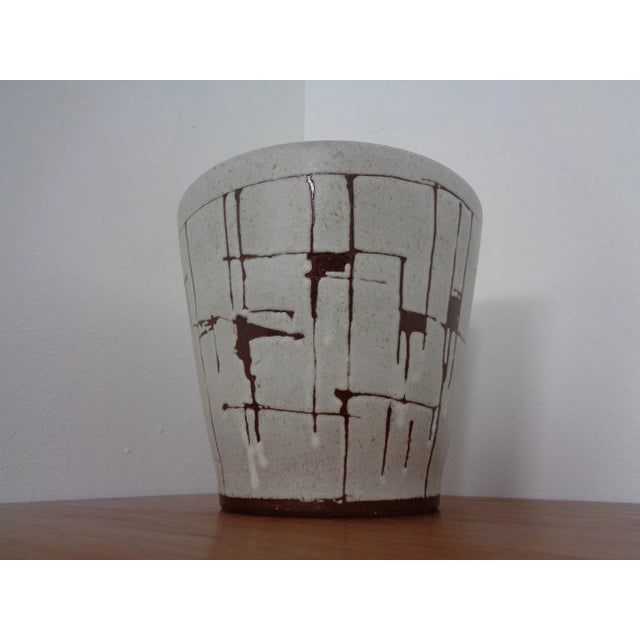 Large Lava Ceramic Cachepot, 1970s For Sale - Image 14 of 14