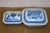 Antique Chinese Export Canton Blue White Serving Platter & Vegetable Tureens For Sale - Image 16 of 18