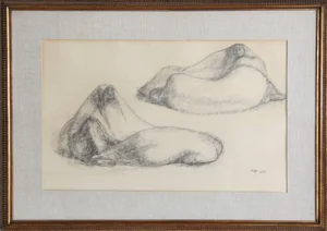 Francisco Zuniga Seated Pair 1964