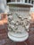 Decorative Corinthian Column in Classical Style With Cherubs Holding a Floral Swag For Sale In Milwaukee - Image 6 of 8